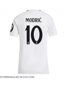 Real Madrid Luka Modric #10 Maglia Gara Casa Repliche 2024-25 Donna